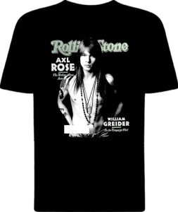 Футболка Guns N Roses Axl Rolling Stone