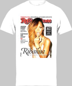 Футболка Rihanna Rolling Stone view 1