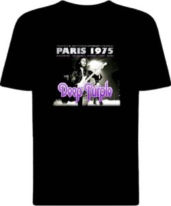 Футболка Deep Purple Paris 1975