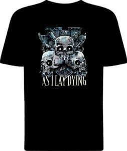 Футболка As I Lay Dying Skulls