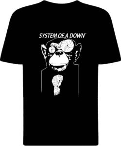 Футболка System Of A Down Monkey