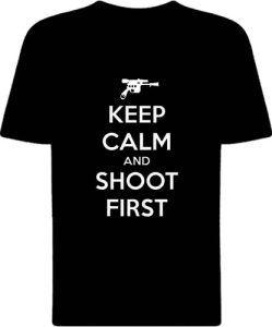 Футболка Keep Calm Han Shot First