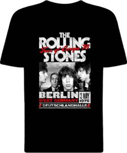 Футболка Rolling Stones Europe 76