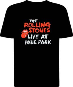 Футболка Rolling Stones Live At Hyde Park