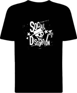 Футболка Social Distortion Distressed Stars