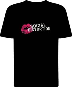 Футболка Social Distortion Kiss