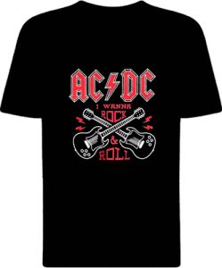 Футболка AC/DC Rock N Roll