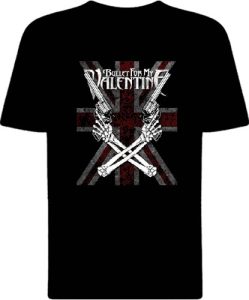 Футболка Bullet For My Valentine Cross Guns