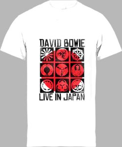 Футболка David Bowie Live in Japan