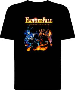 Футболка Hammerfall Crimson Thunder