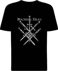 Футболка Machine Head Crossed Sword Crest