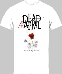 Футболка Dead by April Within My Heart