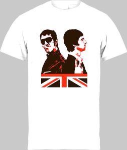 Футболка Oasis Liam & Noel Gallagher