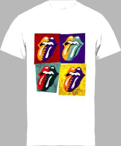 Футболка Rolling Stones Pop Art