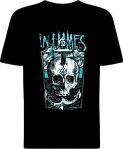 Футболка In Flames Anchor Skull