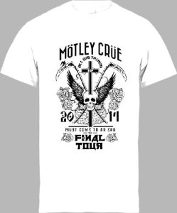 Футболка Motley Crue Final Tour Tattoo