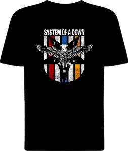 Футболка System Of A Down Eagle Colors