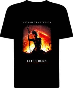 Футболка Within Temptation Let Us Burn