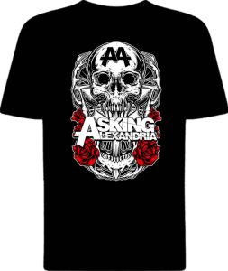 Футболка Asking Alexandria Black Shadow