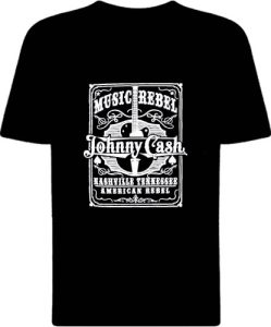 Футболка Johnny Cash Black Label No3