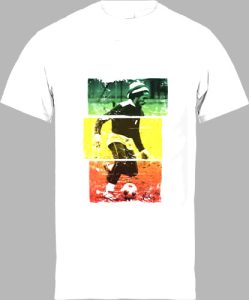 Футболка Bob Marley Rasta Soccer