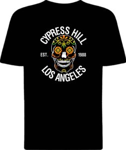 Футболка Cypress Hill Flower Skull