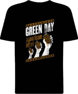 Футболка Green Day American Idiot Handout