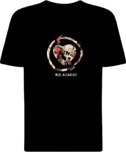 Футболка Rise Against Floral Fist