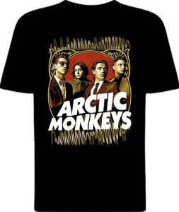 Футболка Arctic Monkeys Group Gold