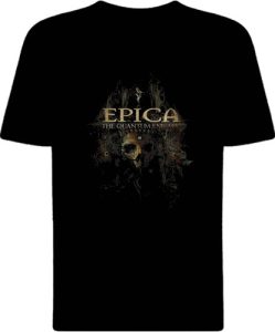 Футболка Epica The Quantum Enigma Skull