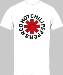 Футболка Red Hot Chili Peppers Logo White