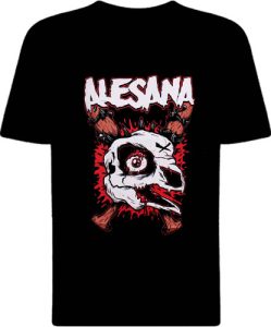 Футболка Alesana Damaged Birdskull