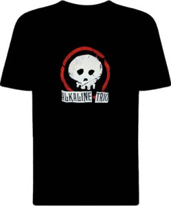 Футболка Alkaline Trio Red Circle Skull