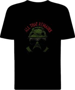 Футболка All That Remains Army Mask