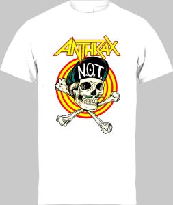 Футболка Anthrax Not Man Skull