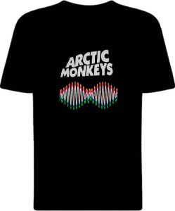 Футболка Arctic Monkeys Color Waves