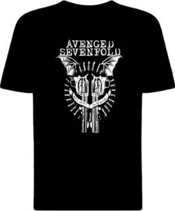 Футболка Avenged Sevenfold Black Bat Guns