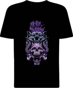 Футболка Fit For An Autopsy Wolf Skull