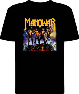 Футболка Manowar Fighting the World