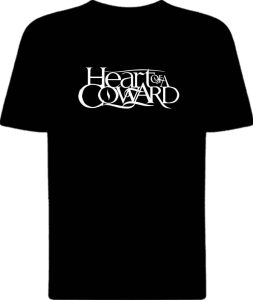 Футболка Heart of a Coward Logo