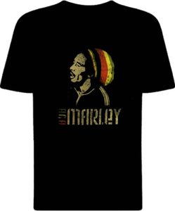 Футболка Bob Marley Old School