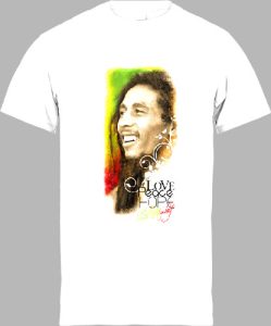 Футболка Bob Marley Love Peace Hope