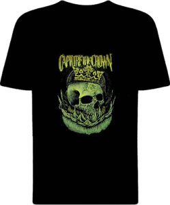 Футболка Capture the Crown Green Skull