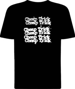 Футболка Cheap Trick Stacked Logo