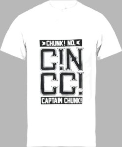 Футболка Chunk No Captain Chunk C!NCC!