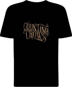 Футболка Counting Crows Text