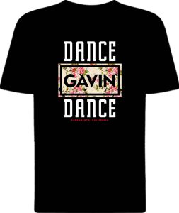 Футболка Dance Gavin Dance Floral