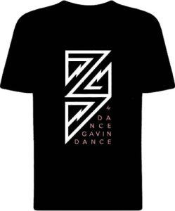 Футболка Dance Gavin Dance Monogram