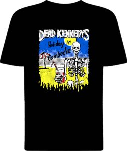 Футболка Dead Kennedys Cambodian Skeleton