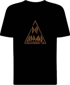 Футболка Def Leppard Distressed Logo